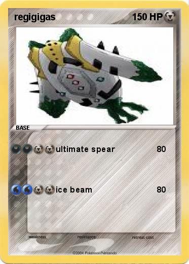Pokemon regigigas
