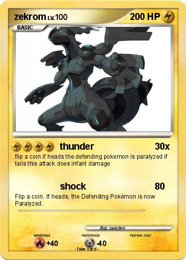 Pokemon zekrom