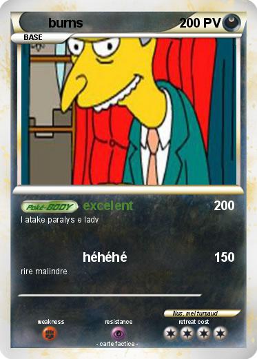 Pokemon burns