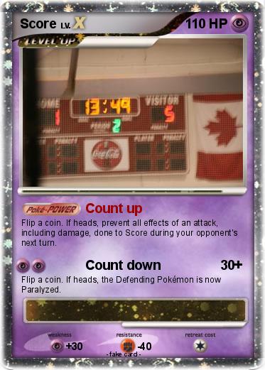 Pokemon Score