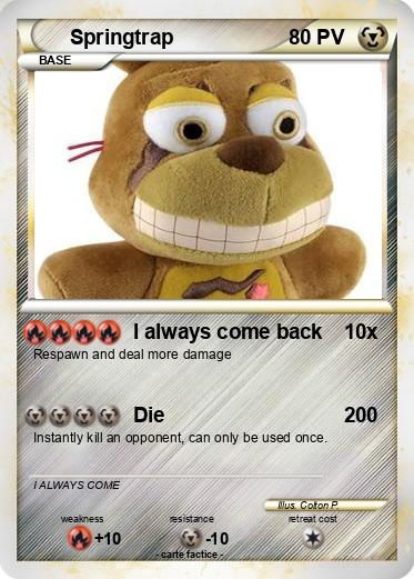 Pokemon Springtrap