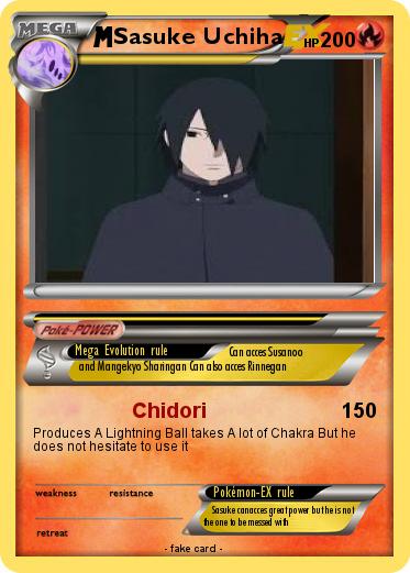 Pokemon Sasuke Uchiha