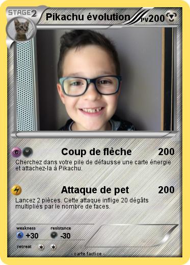 Pokemon Pikachu évolution