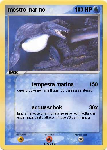Pokemon mostro marino