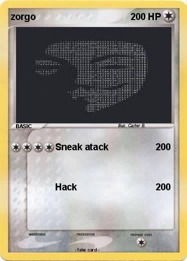 Pokemon zorgo