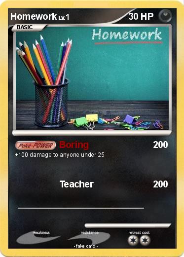 Pokemon Homework