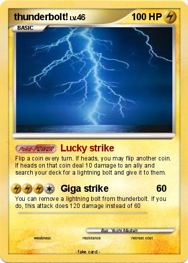 Pokemon thunderbolt!