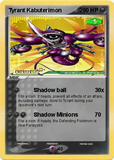 Pokemon Tyrant Kabuterimon