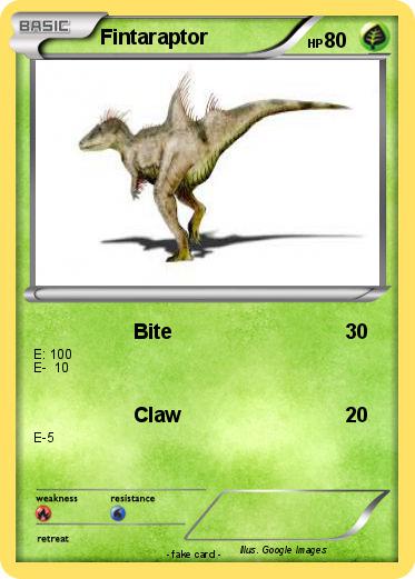 Pokemon Fintaraptor