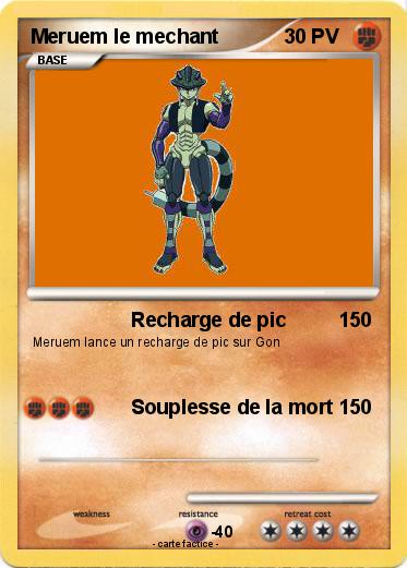 Pokemon Meruem le mechant