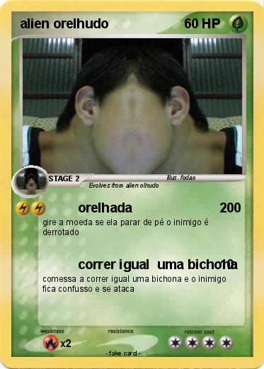 Pokemon alien orelhudo