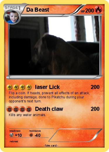 Pokemon Da Beast