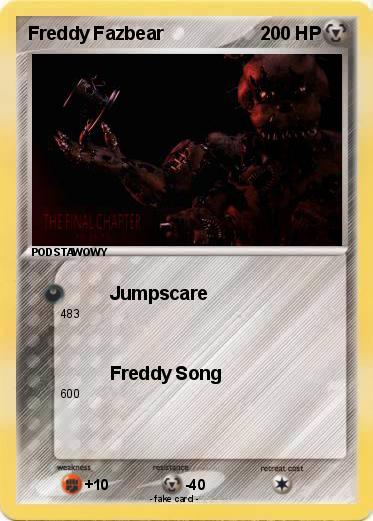 Pokemon Freddy Fazbear