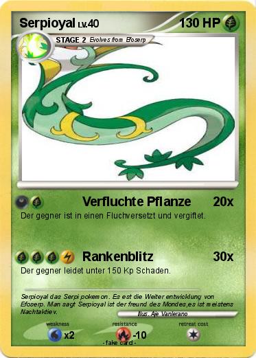 Pokemon Serpioyal