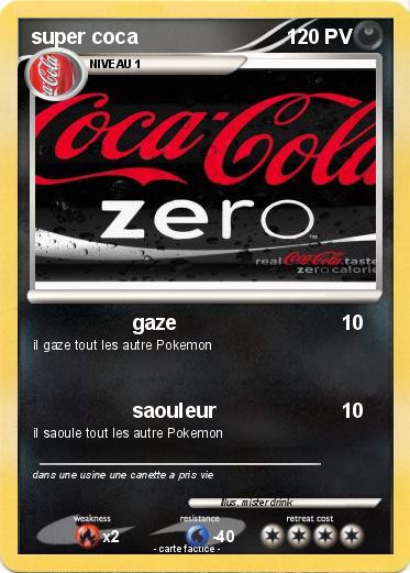 Pokemon super coca