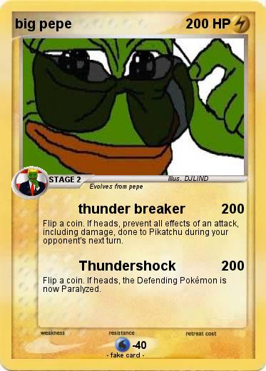 Pokemon big pepe