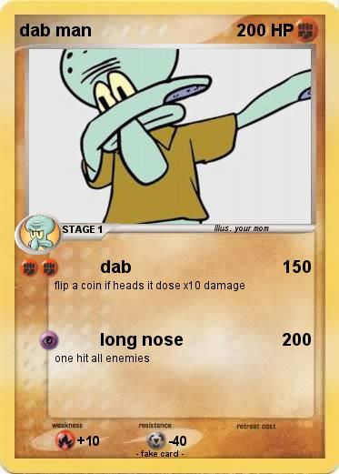 Pokemon dab man