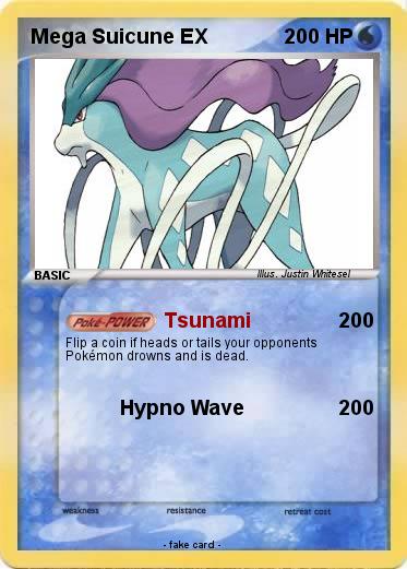 Pokemon Mega Suicune EX