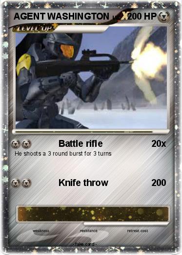 Pokemon AGENT WASHINGTON