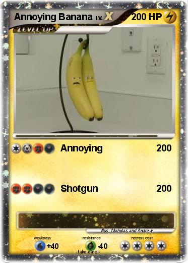 Pokemon Annoying Banana