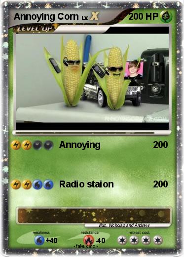 Pokemon Annoying Corn