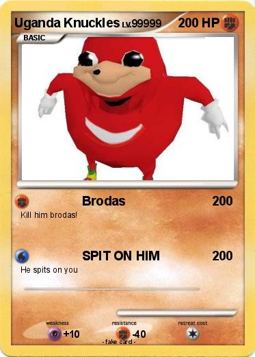 Pokemon Uganda Knuckles