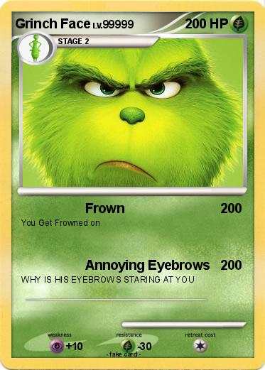 Pokemon Grinch Face