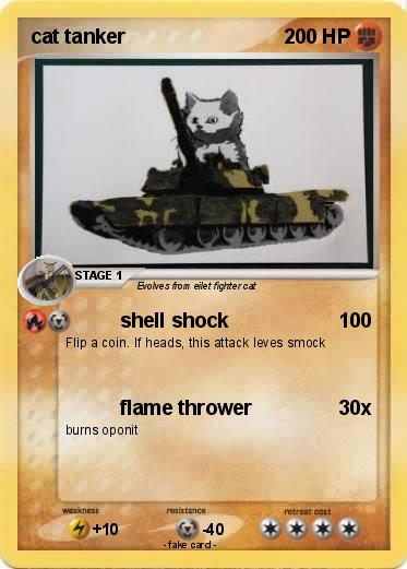 Pokemon cat tanker