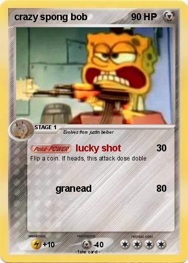 Pokemon crazy spong bob