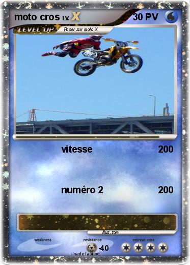 Pokemon moto cros