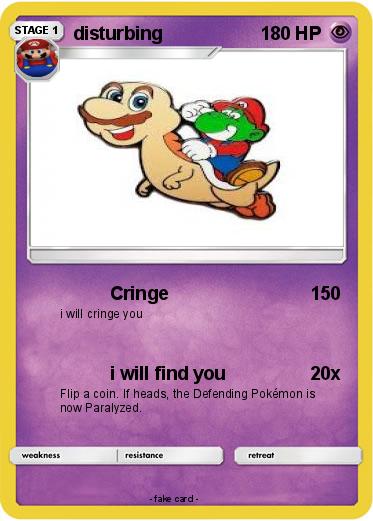 Pokemon disturbing