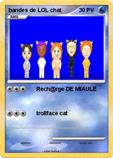 Pokemon bandes de LOL chat