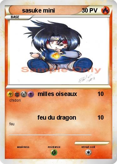 Pokemon sasuke mini