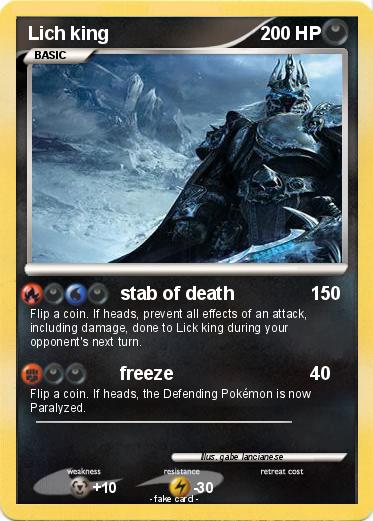Pokemon Lich king