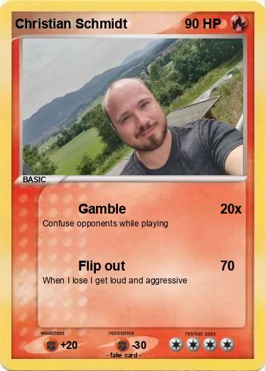 Pokemon Christian Schmidt
