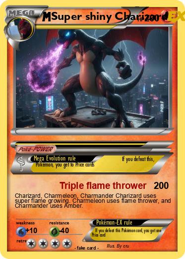 Pokemon Super shiny Charizard