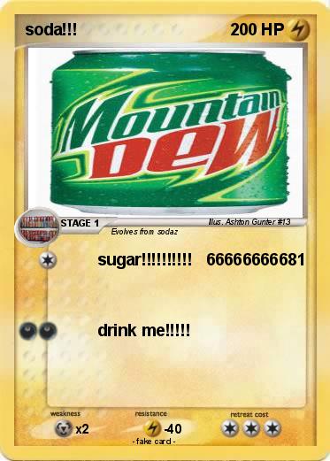 Pokemon soda!!!