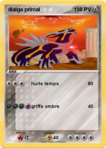 Pokemon dialga primal