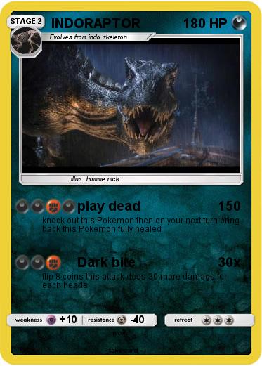 Pokemon INDORAPTOR