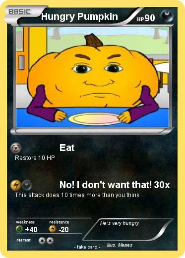 Pokemon Hungry Pumpkin