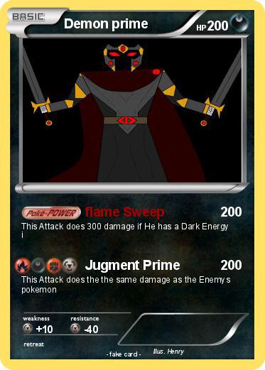 Pokemon Demon prime