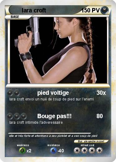 Pokemon lara croft
