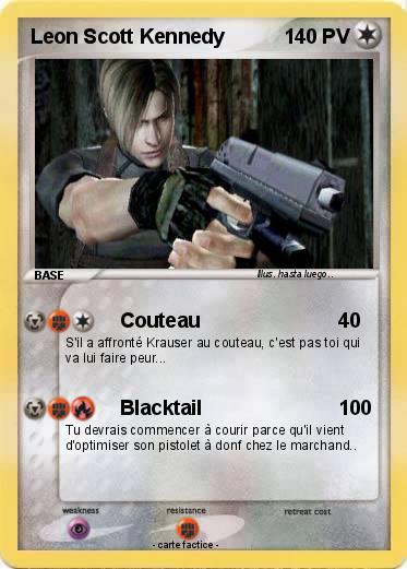 Pokemon Leon Scott Kennedy
