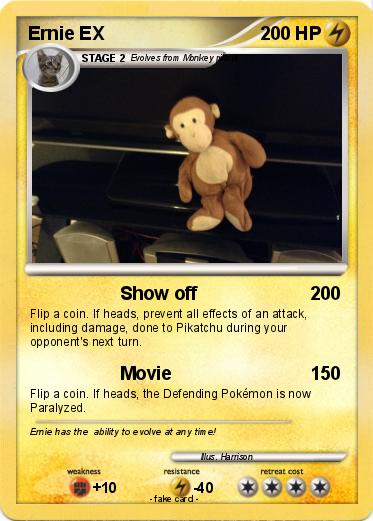 Pokemon Ernie EX