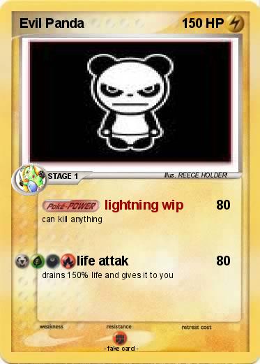 Pokemon Evil Panda