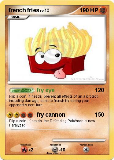 Pokemon french fries
