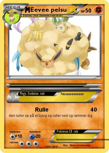 Pokemon Eevee pelsu