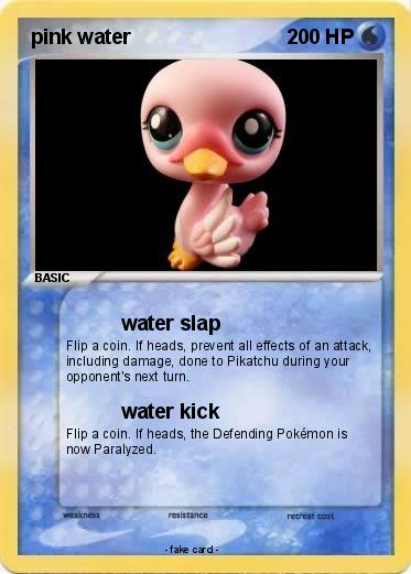 Pokemon pink water