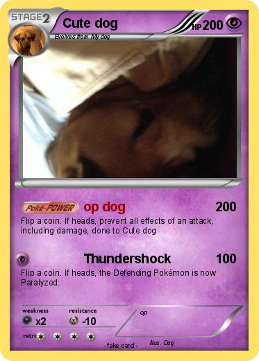 Pokemon Cute dog