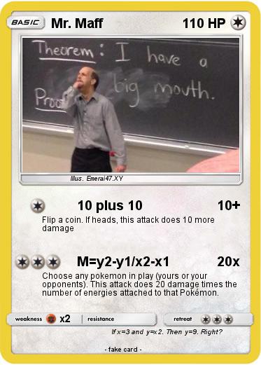 Pokemon Mr. Maff